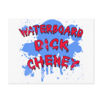 Waterboard Dick Cheney Products Postcards