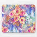 Watercolor Abstract Floral mousepads
