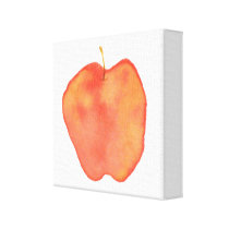 Watercolor Apple
