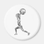 Watercolor Clean & Jerk in Grey Magnets