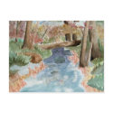 Watercolor Creek Postcard