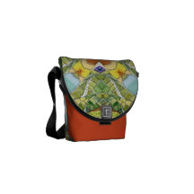 WATERCOLOR  FLOW MESSENGER BAG