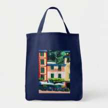 Watercolor Painting Reproduction / Canvas Tote Bag