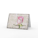 Watercolor Rosebud cards