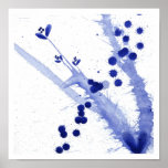 Watercolor Splatter Paint Paintings posters