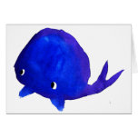 Watercolor Whale cards