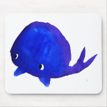 Watercolor Whale