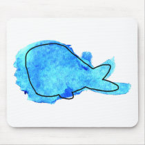Watercolor Whale