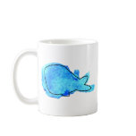 Watercolor Whale mugs