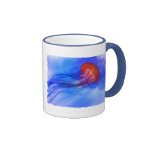 Watercolored Jellyfish Mug