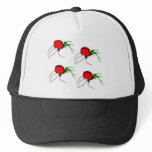 watercolour spiders hats