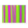Watercolour Stripes Postcard