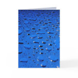 Waterdrops Card