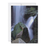 Waterfall at Lundy Bay, North Cornwall, England invitations