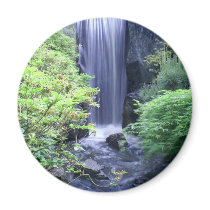 Waterfall at Missouri Botanical Garden Magnet
