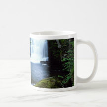 Waterfall at Watersmeet, North Devon, England Mug