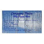 Waterfall Conserve Water Eco Business Cards