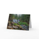 WATERFALL - HAPPY BIRTHDAY