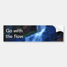 Waterfall Haven Bumper Sticker