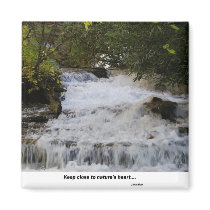 Waterfall in North Carolina Fridge Magnets