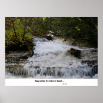 Waterfall in North Carolina Print
