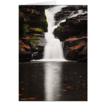 Waterfall in the Poconos of Pennsylvania Cards