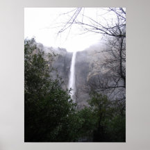 Waterfall in Yosemite Print