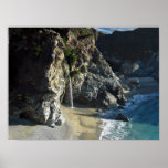 Waterfall on Beach Posters