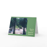 Waterfall Personalised Note Cards - Large