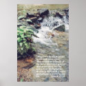 Waterfall Scripture posters