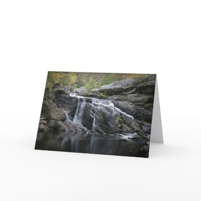 Waterfall thank you card by clarionphoto