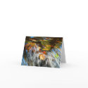 Waterfalling Leaves Notecard