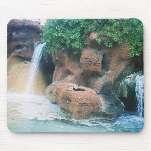 Waterfalls in Bahamas Mouse Pads