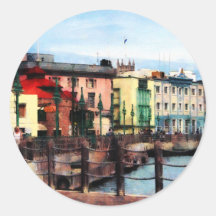Waterfront Bridgetown Barbados Stickers