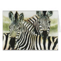 "Waterhole Zebras" cards