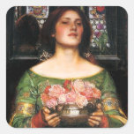 Waterhouse Gather Ye Rosebuds Stickers