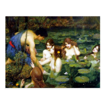 Waterhouse Hylas and the Nymphs Post Cards
