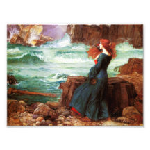 Waterhouse Miranda The Tempest Print Art Photo