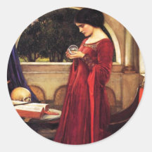 Waterhouse The Crystal Ball Stickers