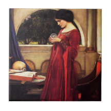 Waterhouse The Crystal Ball Tile