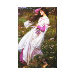 Waterhouse Windflowers Canvas Print