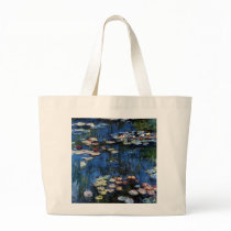 Waterlilies; 1914 canvas bag