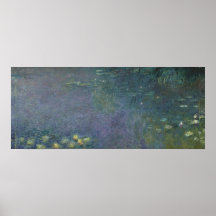 Waterlilies: Morning, 1914-18 Poster