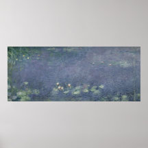 Waterlilies: Morning, 1914-18 Poster