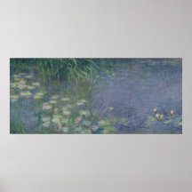 Waterlilies: Morning, 1914-18 Poster