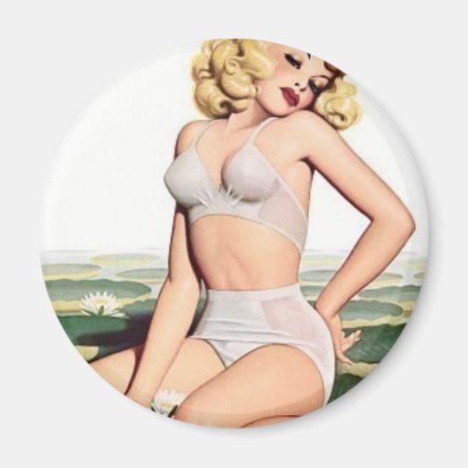 Waterlily Magnet