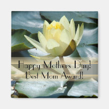 Waterlily Mothers Day Magnet