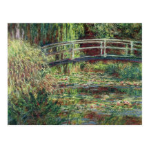 Waterlily Pond: Pink Harmony, 1900 Postcards