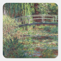 Waterlily Pond: Pink Harmony, 1900 Sticker