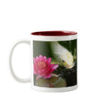 Waterlily with Koi mugs